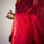 Flame of Eternity – Red Pure Muslin Jamdani Saree