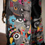 Eyes of Eternity – Hand Kantha Stitched Black Silk Saree