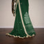 Verdant Elegance – Green Hand-Woven Soft Khadi Cotton Saree