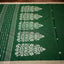 Verdant Elegance – Green Hand-Woven Soft Khadi Cotton Saree