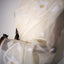 Whispers of Ivory Bloom - Ivory Jamdaani Saree with White Floral Vine Borders