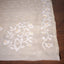 Whispers of Ivory Bloom - Ivory Jamdaani Saree with White Floral Vine Borders