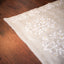 Whispers of Ivory Bloom - Ivory Jamdaani Saree with White Floral Vine Borders