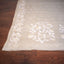 Whispers of Ivory Bloom - Ivory Jamdaani Saree with White Floral Vine Borders
