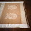 Ethereal Harmony - The Beige Jamdani Pure Silk, Pure Cotton, Pure Satin Drape