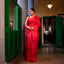Bright Red Pure Handwoven Matka Silk Saree