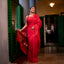 Bright Red Pure Handwoven Matka Silk Saree