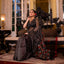 Black, Silver, Gold and Red Pure Matka Tissue Jamdaani Saree