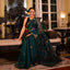 Teal and Gold Pure Muslin Jamdaani Saree