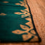Teal and Gold Pure Muslin Jamdaani Saree
