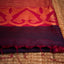 Dark Purple and Rani Pink Matka Jamdaani Saree