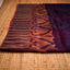 Dark Purple and Rani Pink Matka Jamdaani Saree