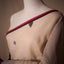 Natural Beige Jamdaani Saree with Red and Black Accents