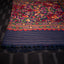 Garden of Timeless Weaves - Pure Khadi Navy Blue Jamdaani Saree