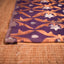 Ethereal Radiance in Purple - A Purple Jamdani Half-and-Half Saree