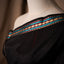 Elegant Black Kanjivaram Silk Saree with Multi-coloured border