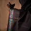 Elegant Black Kanjivaram Silk Saree with Multi-coloured border