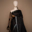Elegant Black Kanjivaram Silk Saree with Multi-coloured border