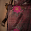 Radiance of Silver Blossoms – Pure Black and Silver Matka Tissue Saree