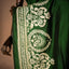 Lush Green Kantha Silk Saree
