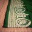 Lush Green Kantha Silk Saree
