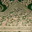 Lush Green Kantha Silk Saree