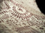 Ivory Elegance – Handcrafted Kanthha Stitched Tussar Silk Saree with Maroon Threadwork