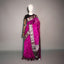 Pure Chanderi Silk Saree – Magenta & Pure Silver Zari