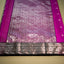 Pure Chanderi Silk Saree – Magenta & Pure Silver Zari