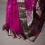 Pure Chanderi Silk Saree – Magenta & Pure Silver Zari