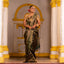 Green Kanjivaram Silk Saree with Golden Zari Work