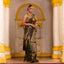 Green Kanjivaram Silk Saree with Golden Zari Work
