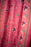 Pink Tassar Kanthha Saree, Handcrafted Heritage in Thread