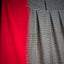 Black & White Checked Pure Cotton Saree with Broad Red Borders