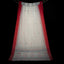 White and Red Geometric Pure Cotton Jamdani Saree