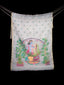 Ethereal White Jamdaani Saree with Handwoven Krishna Radha Motif