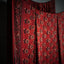Rust Red Modal Silk Saree with Hand Block Floral Motifs
