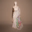 Ethereal White Jamdaani Saree with Handwoven Krishna Radha Motif