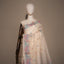 Whispers of Bloom, Ivory Jamdaani Matka Silk Elegance