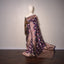Royal Enchantress – Pure Banarasi Silk in Violet and Zari Bloom