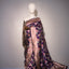 Royal Enchantress – Pure Banarasi Silk in Violet and Zari Bloom