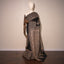 Midnight Elegance, Black Kachchh Hand Embroidery Saree