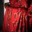 Rust Red Modal Silk Saree with Hand Block Floral Motifs