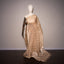 Golden Whisper,  Pure Muslin Jamdaani Saree