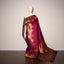 Golden Dark Pink Glow – Pure Kanchipuram Silk Saree