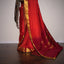 Flame of Tradition – The Dark Orange Pure Kanjivaram Silk Sare