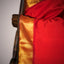 Flame of Tradition – The Dark Orange Pure Kanjivaram Silk Sare
