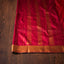 Flame of Tradition – The Dark Orange Pure Kanjivaram Silk Sare