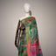 Garden of Stitches - Pure Handwoven Silk Multicolored Kantha Stitch Saree