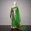 Emerald Radiance – Pure Banarasi Kora Silk Saree